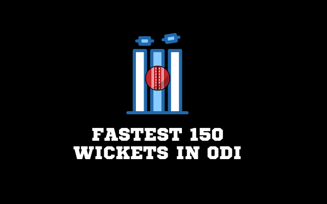 Fastest 150 Wickets in ODI – Top Five List